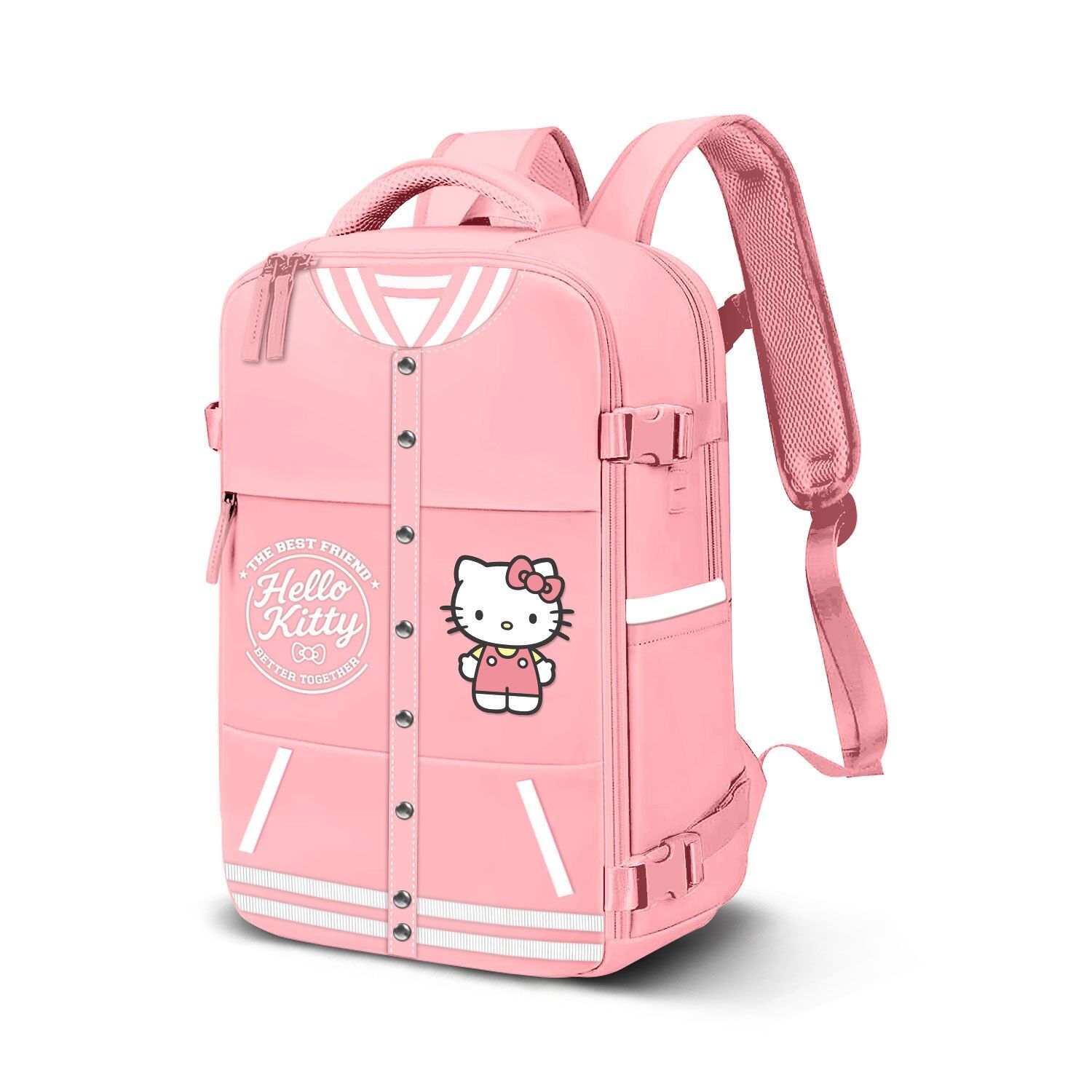 Zaino Hello Kitty Varsity-Mercury 2.0 Travel Cabin Airplane 40x20x25cm, Rosa