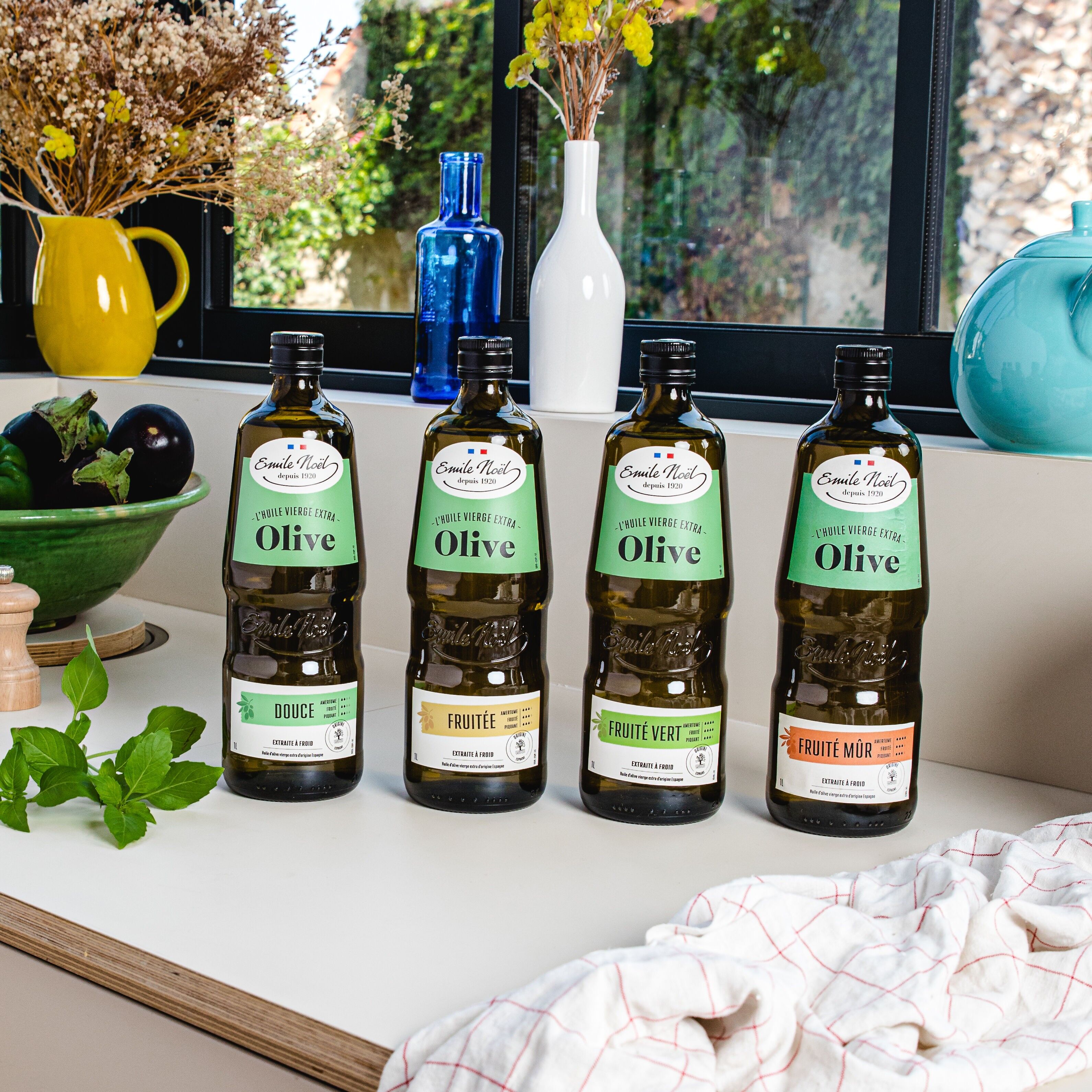 Organic fruity extra virgin olive oil 1 L
