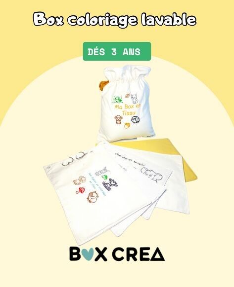 Bestickte, waschbare Malbox – Kreativ und verantwortungsbewusst