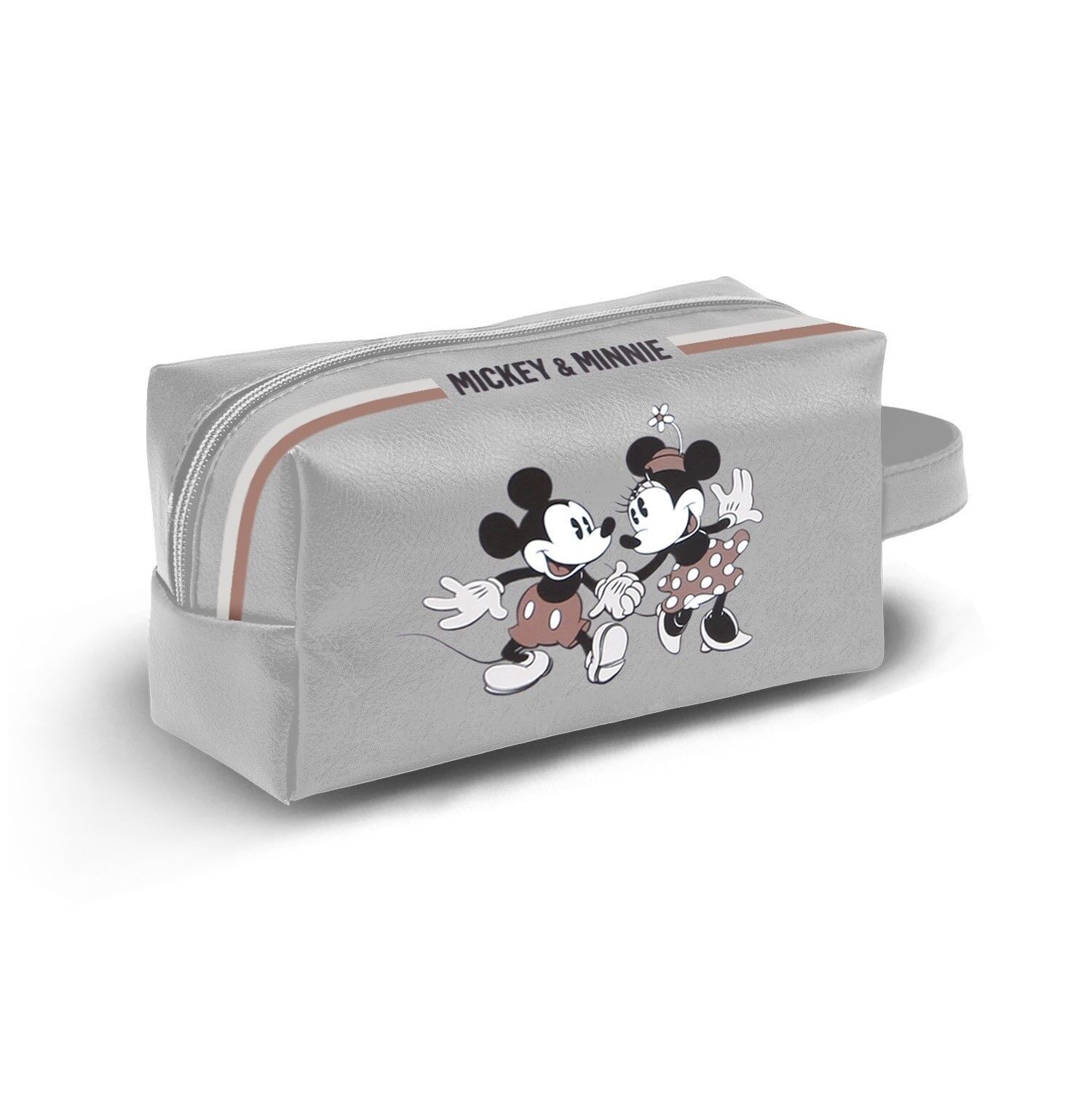 Borsa da toilette da viaggio Disney Minnie Mouse Face Brick PLUS, multicolore