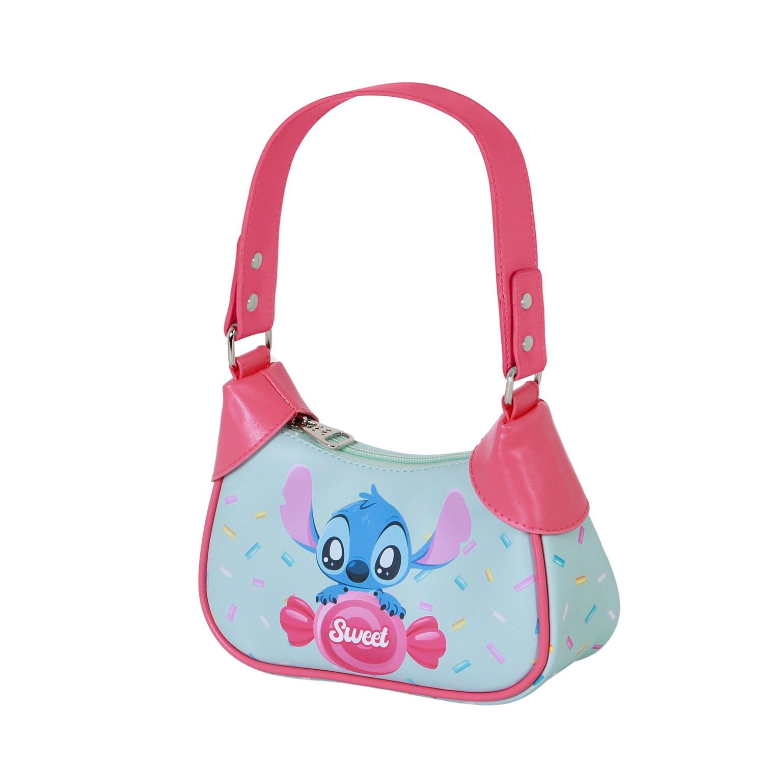 Borsa a mano casual Disney Lilo & Stitch Candy Fancy, blu