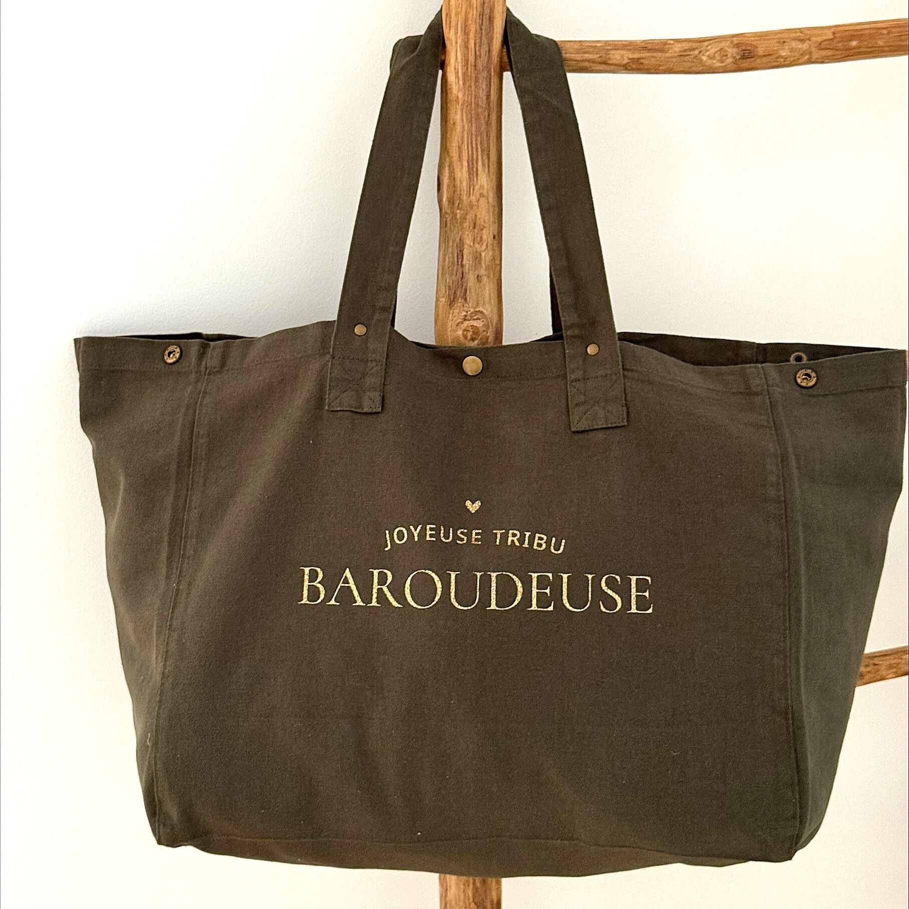 Grand Cabas " Joyeuse Tribu Baroudeuse"