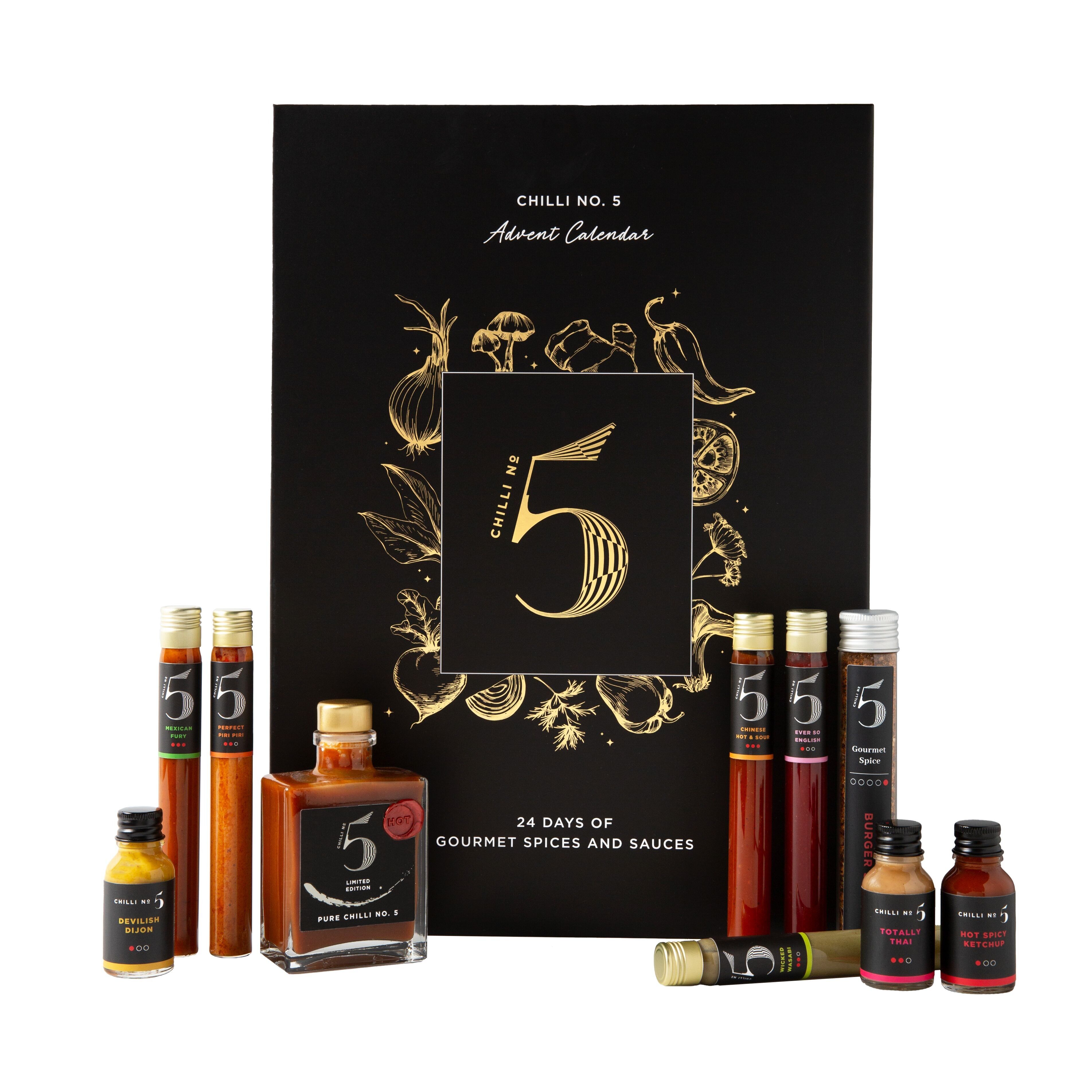 10 Calendriers de l'avent - sauces piquantes - Chilli no. 5