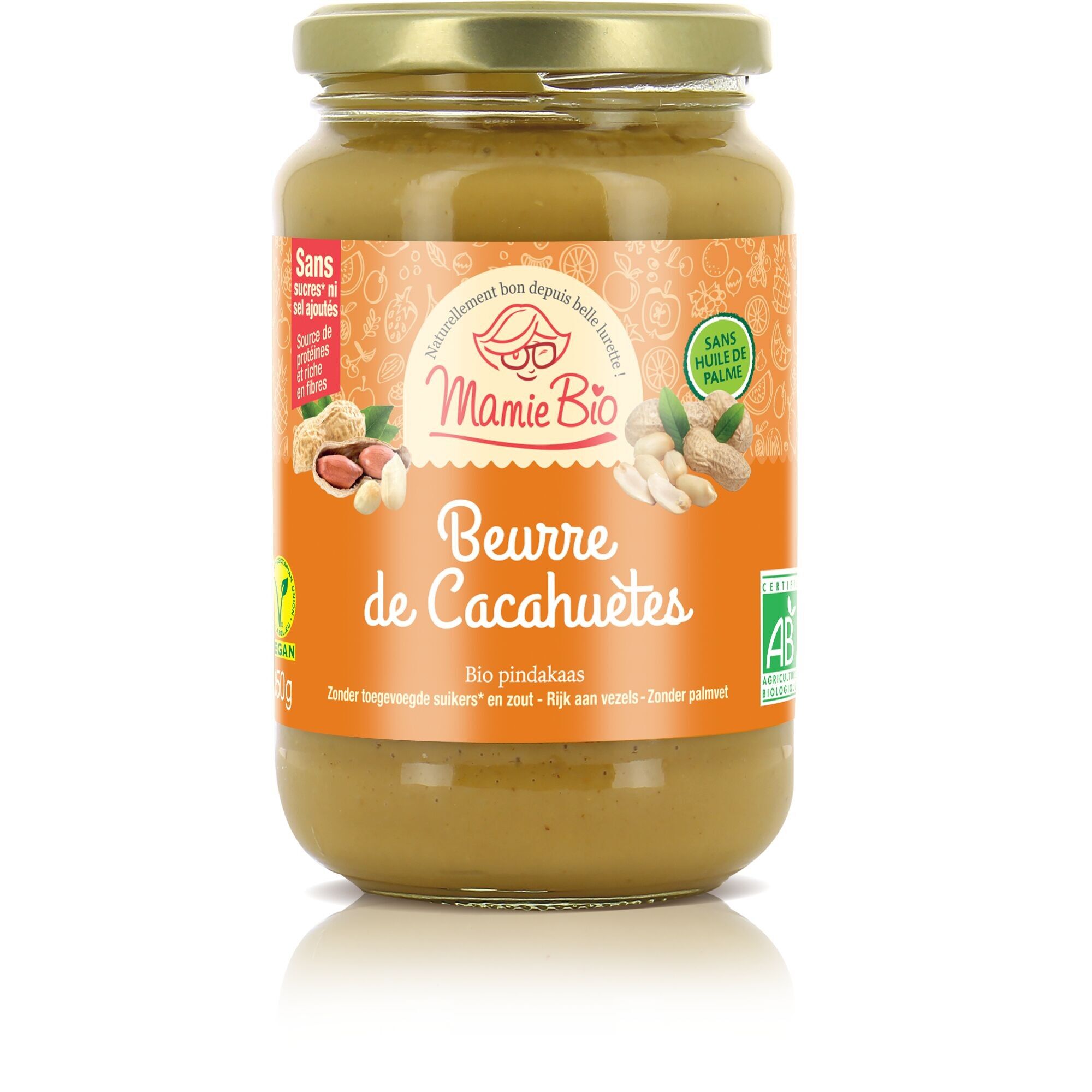 Mamie Bio – 100 % Erdnussbutter 350 g
