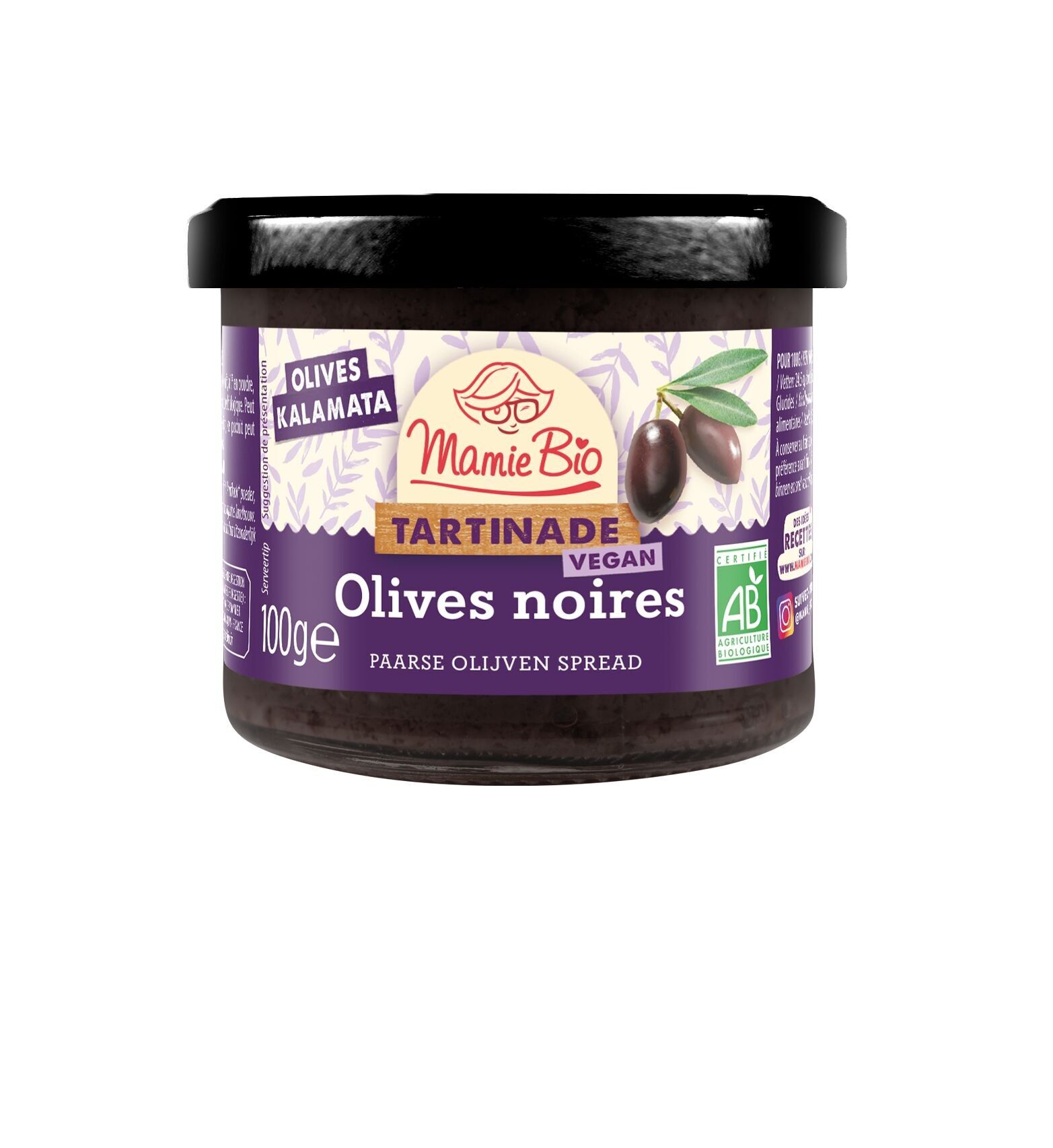 Mamie Bio – Kalamata-Olivenaufstrich (100 g)