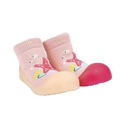 Seestern-Babyschuhe mit Chamäleon-Sommerfarbe, die die Zehenpartie wechseln