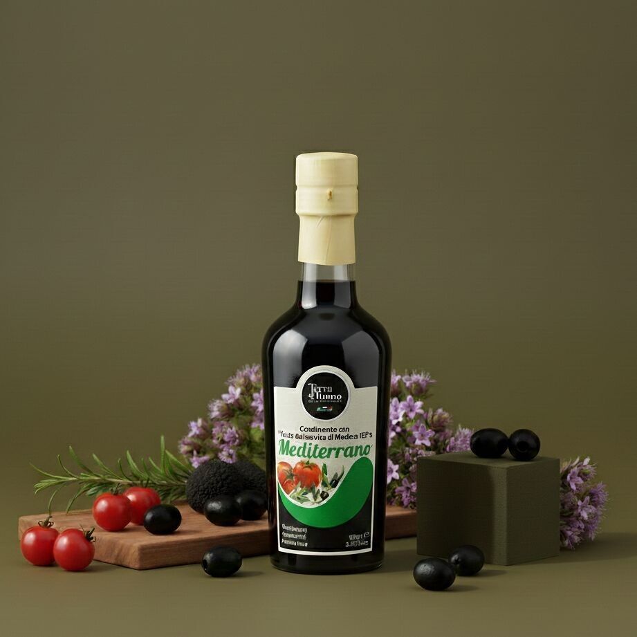 Condimento Mediterraneo con “Aceto Balsamico di Modena IGP” – 100 ml