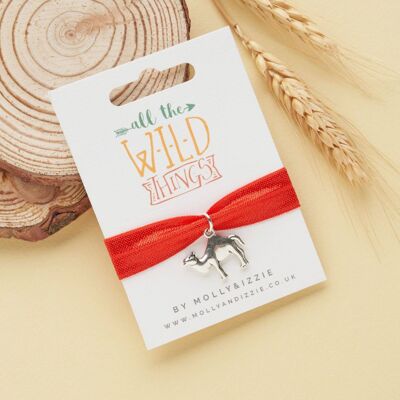 STRETCH BRACELET - All the Wild Things Camel
