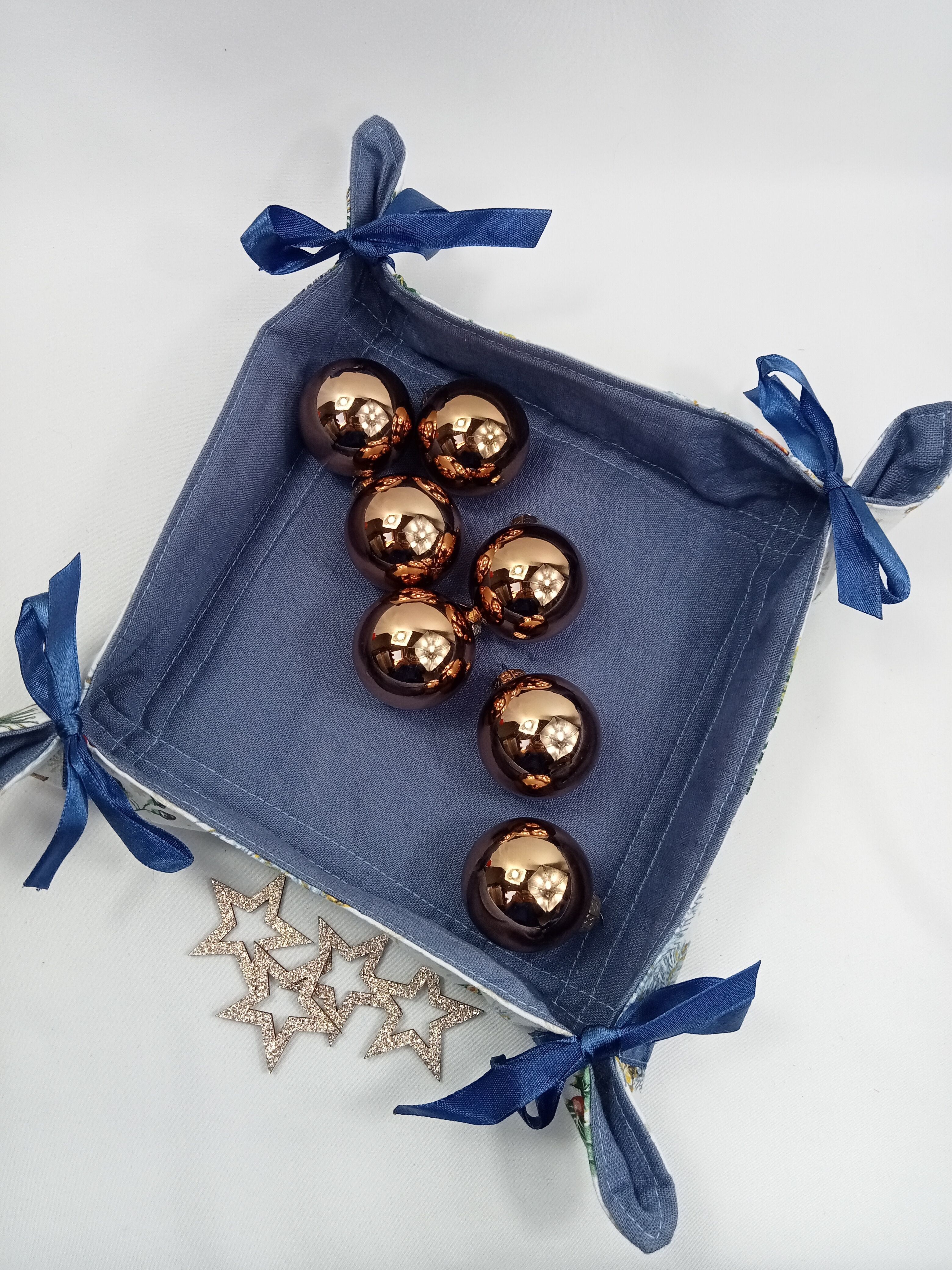 Cestino del pane di Natale