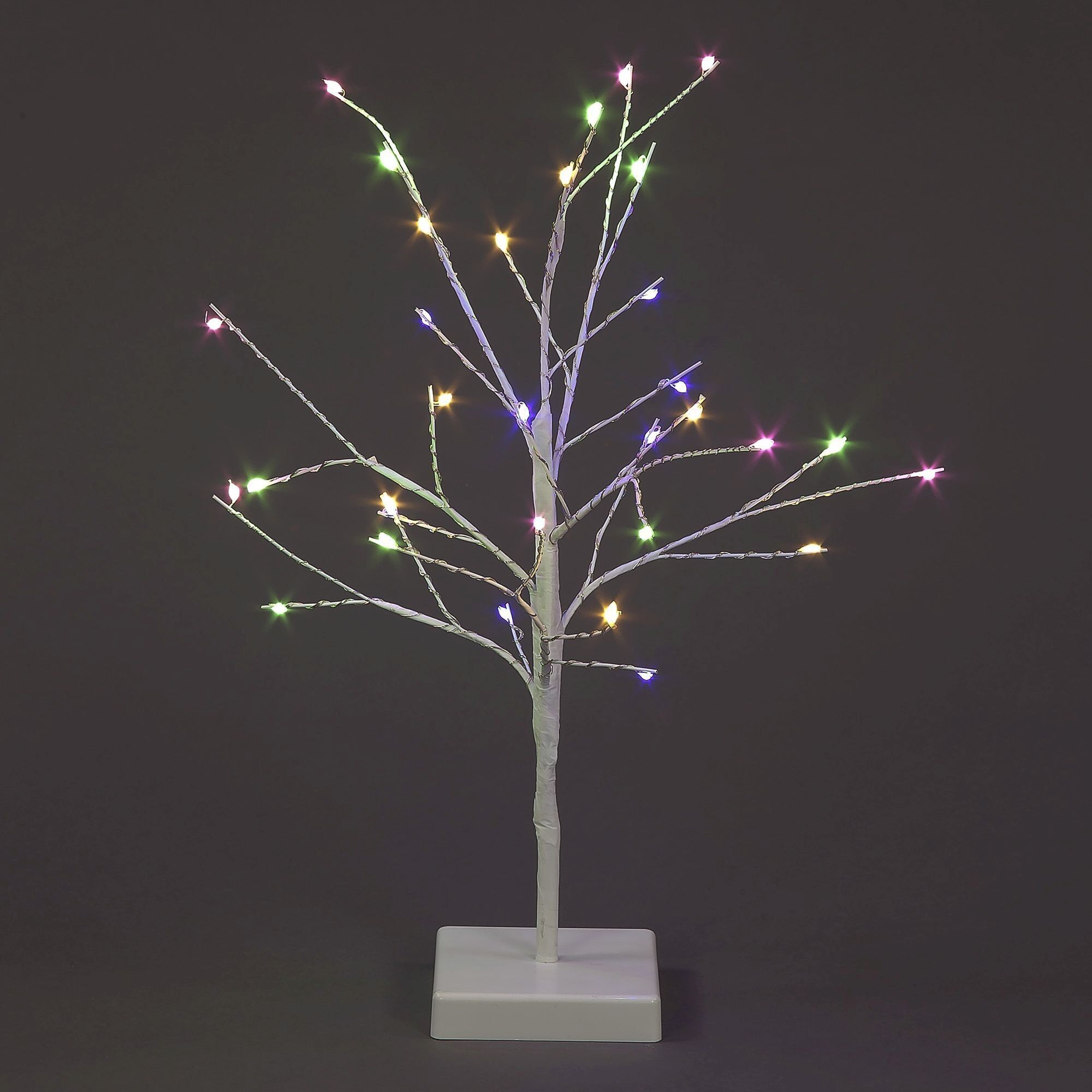 Christmas 40 cm Battery-Operated Micro Light Twig Tree — 32 warm white or Multi-Coloured LEDs