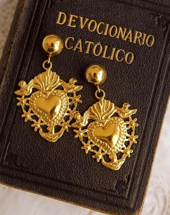 Orecchini Sacro Cuore