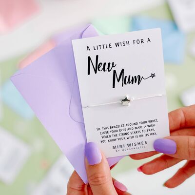 New Mum Mini Wish Bracelet