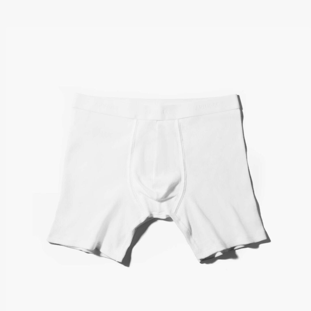 Boxer lunghi INITIALE - Bianco