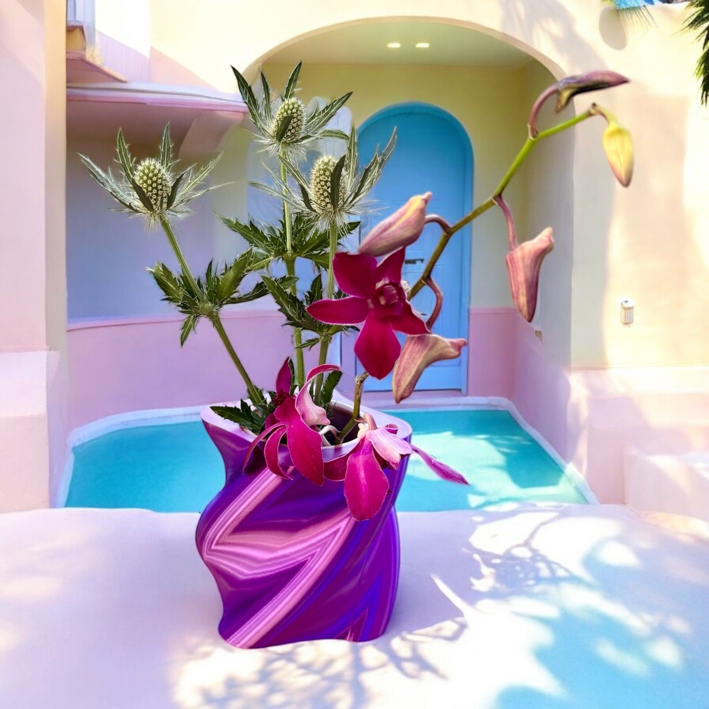 Sway 100% * Soie violette