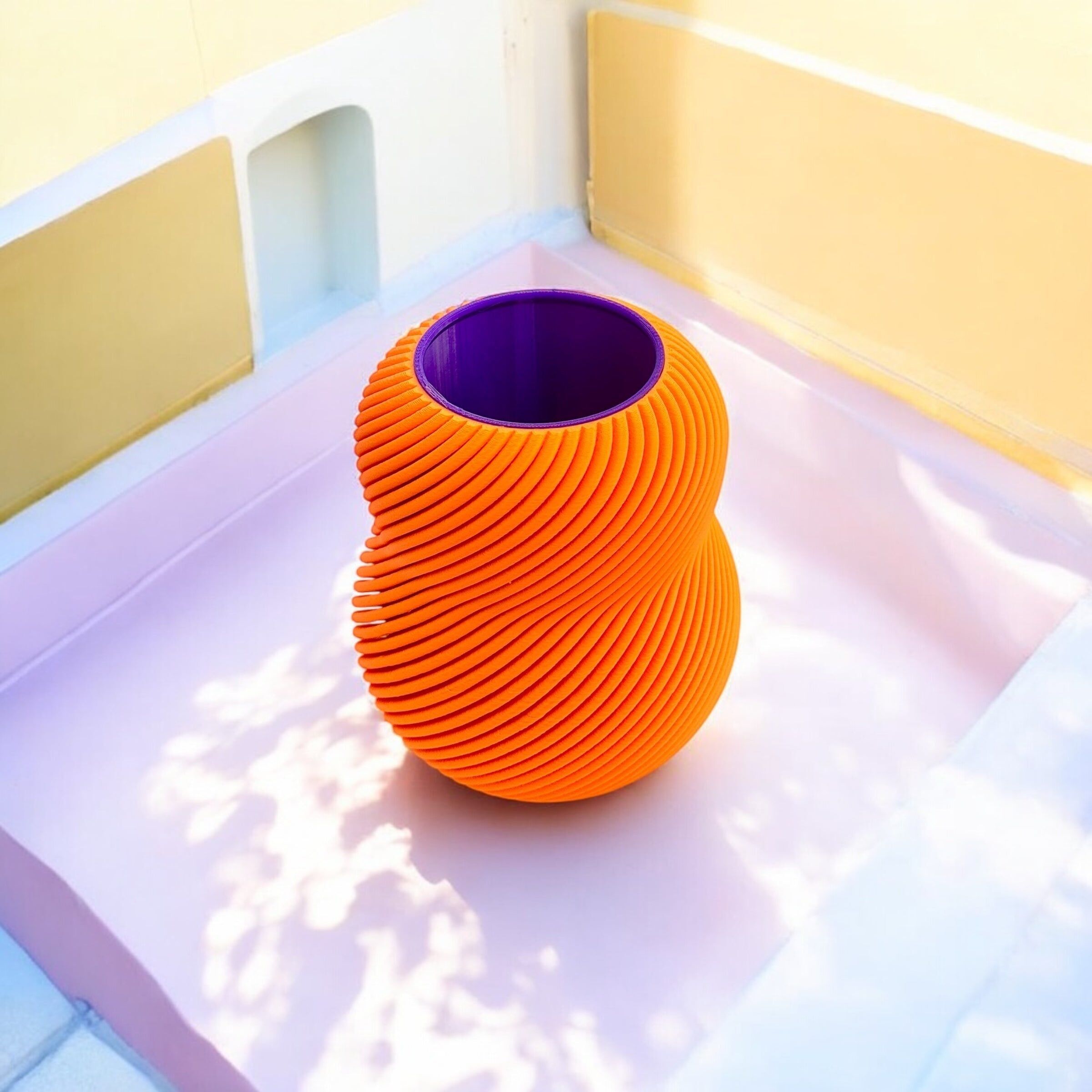 Floraison 100 % * Orange néon