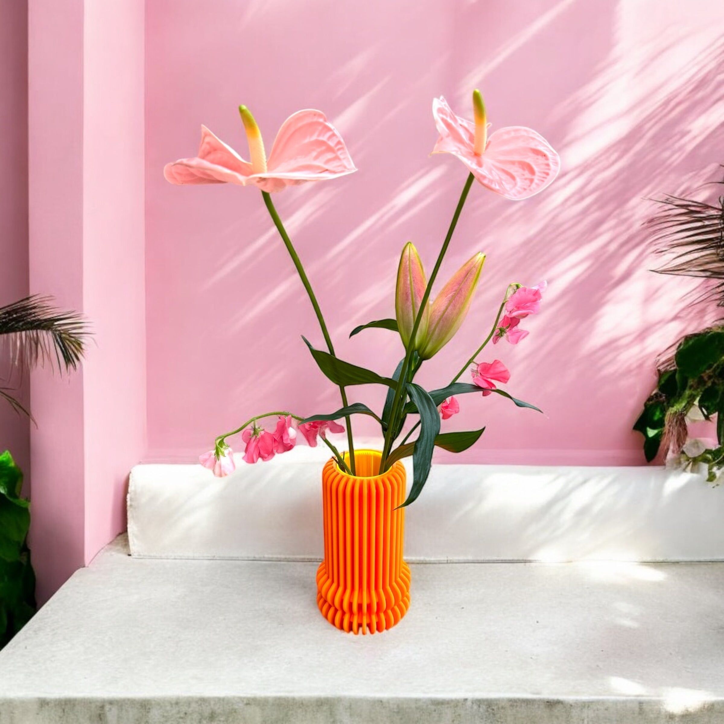 Fantaisie 100% * Orange fluo