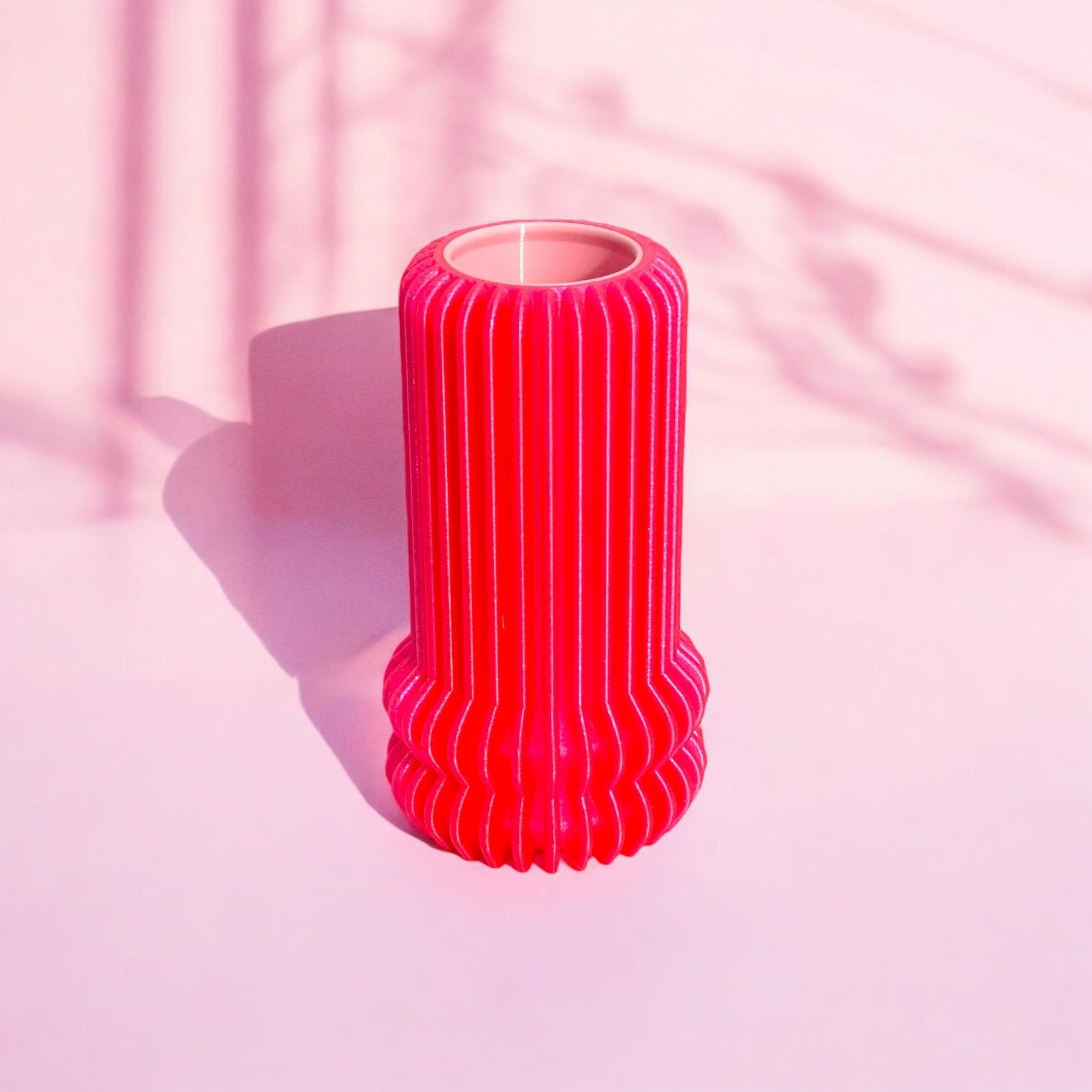 Fantaisie 100% * Rose néon translucide