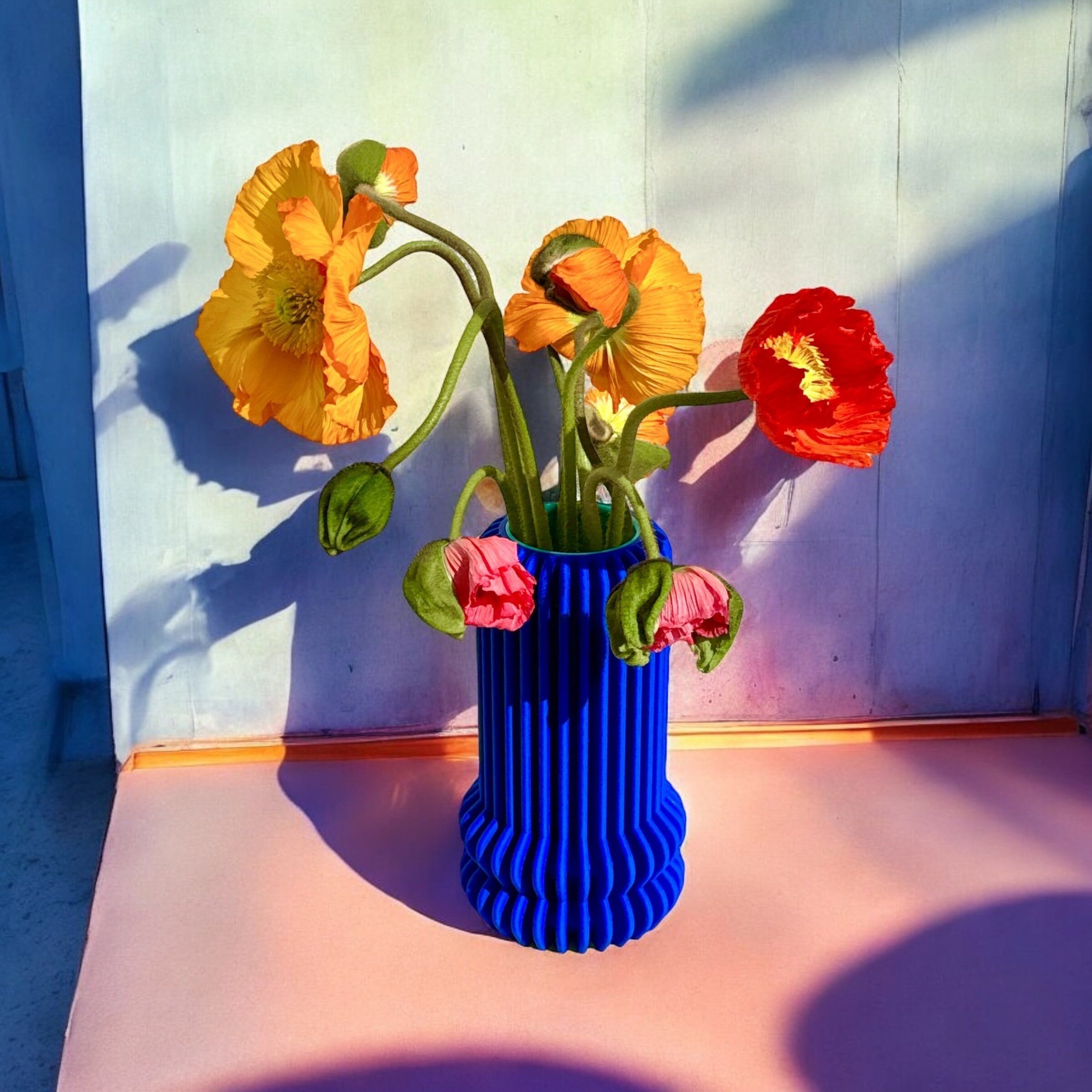 Fantaisie 100 % * Bleu électrique