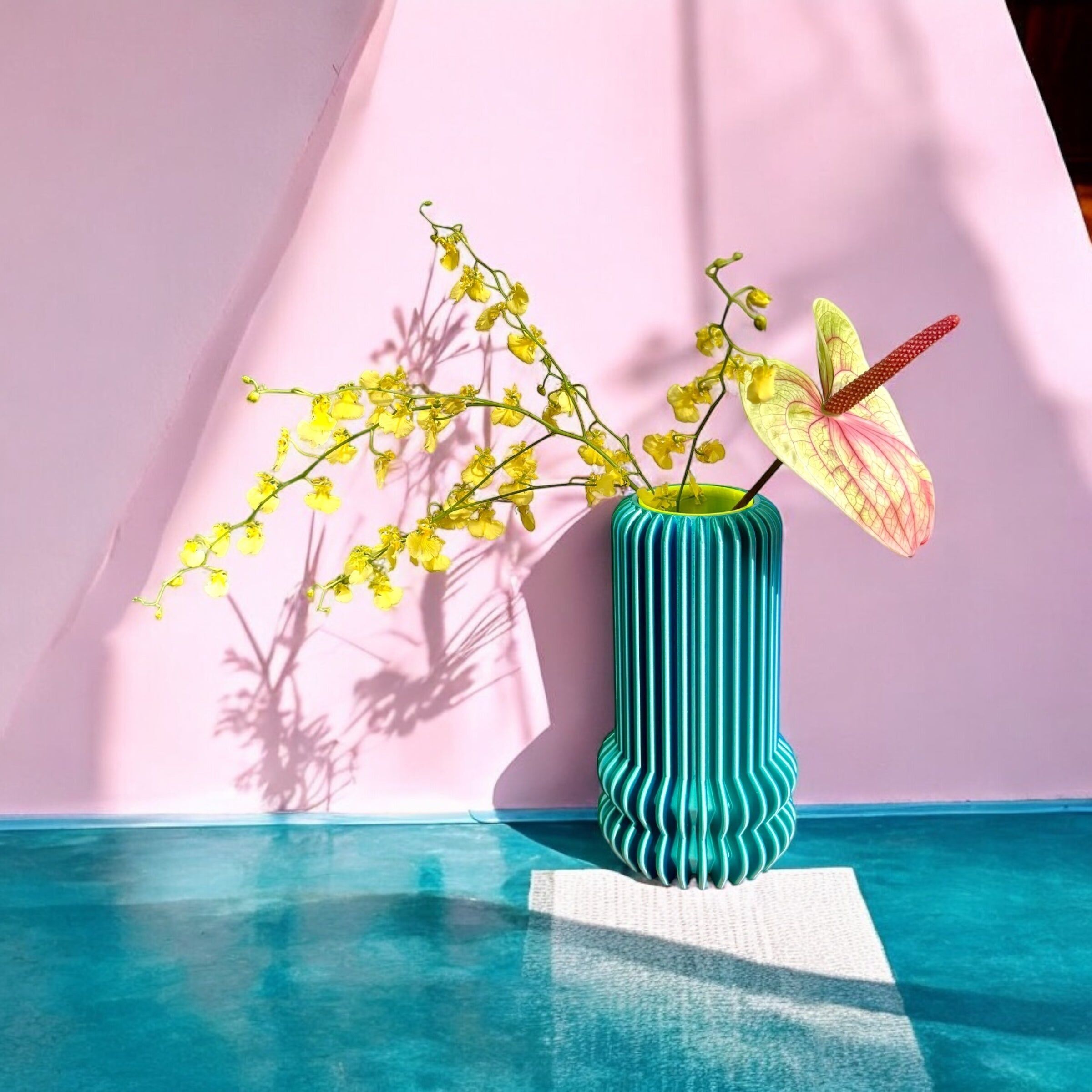 Fantaisie 100% * Bleu soie