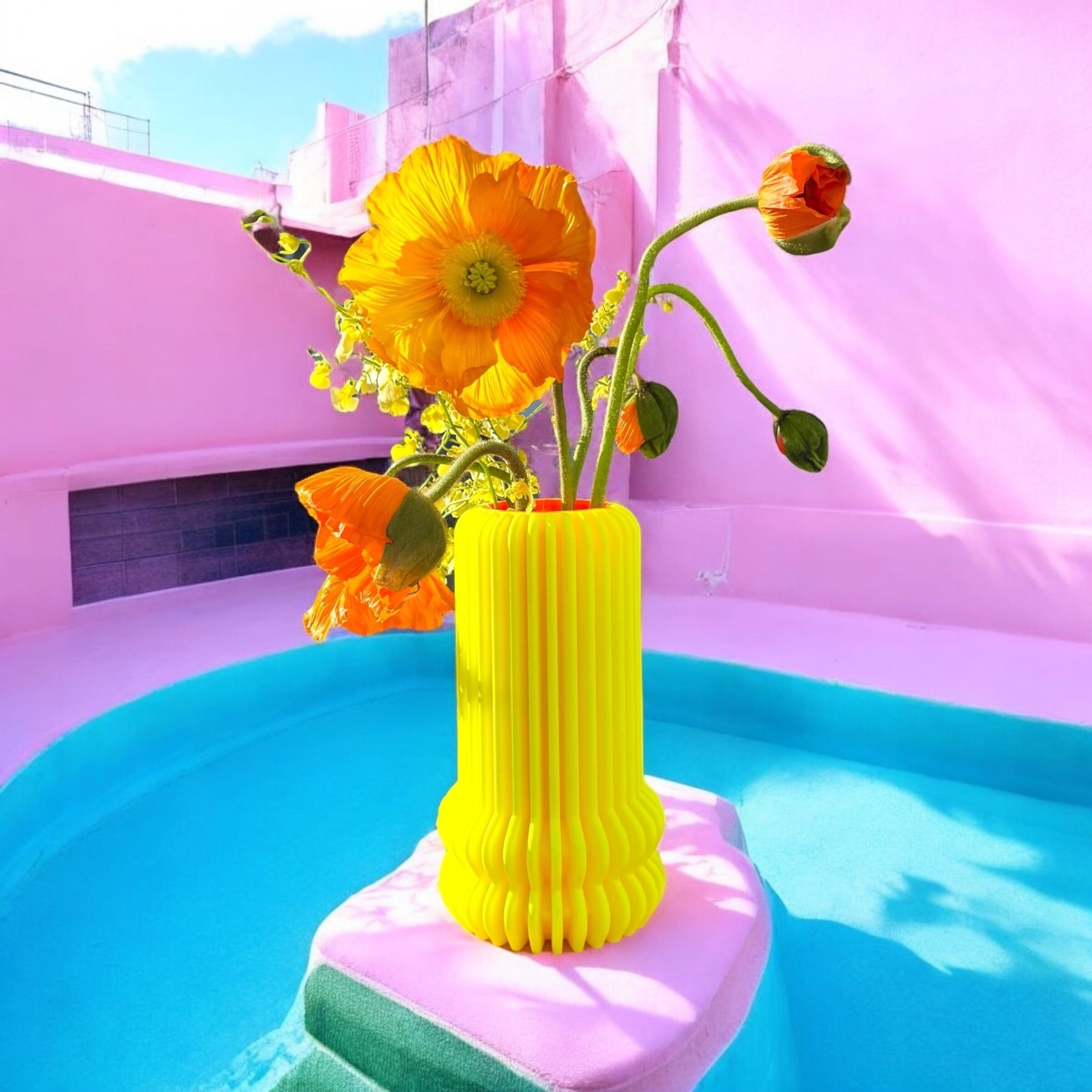 Fantaisie 150 % * Jaune fluo