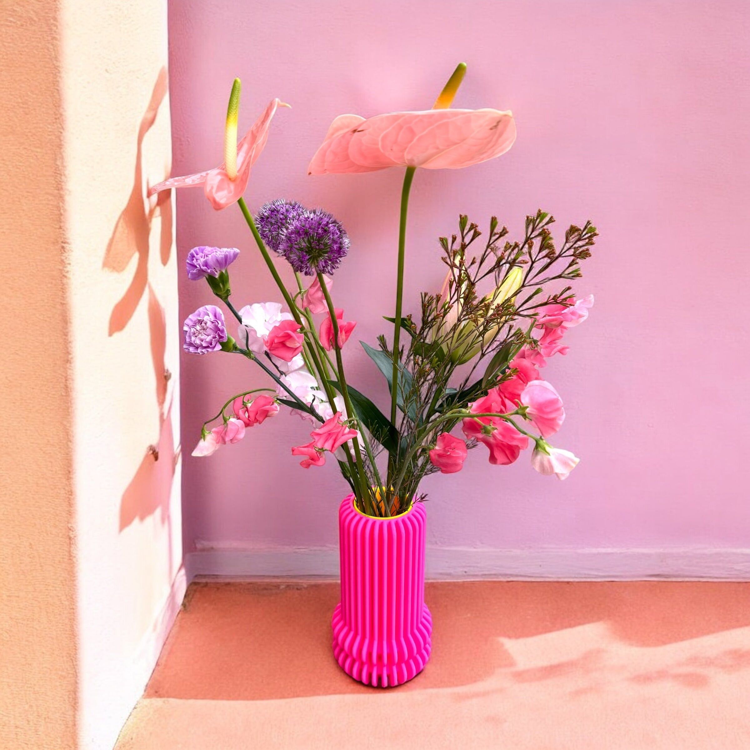 Fantaisie 150 % * Rose fluo