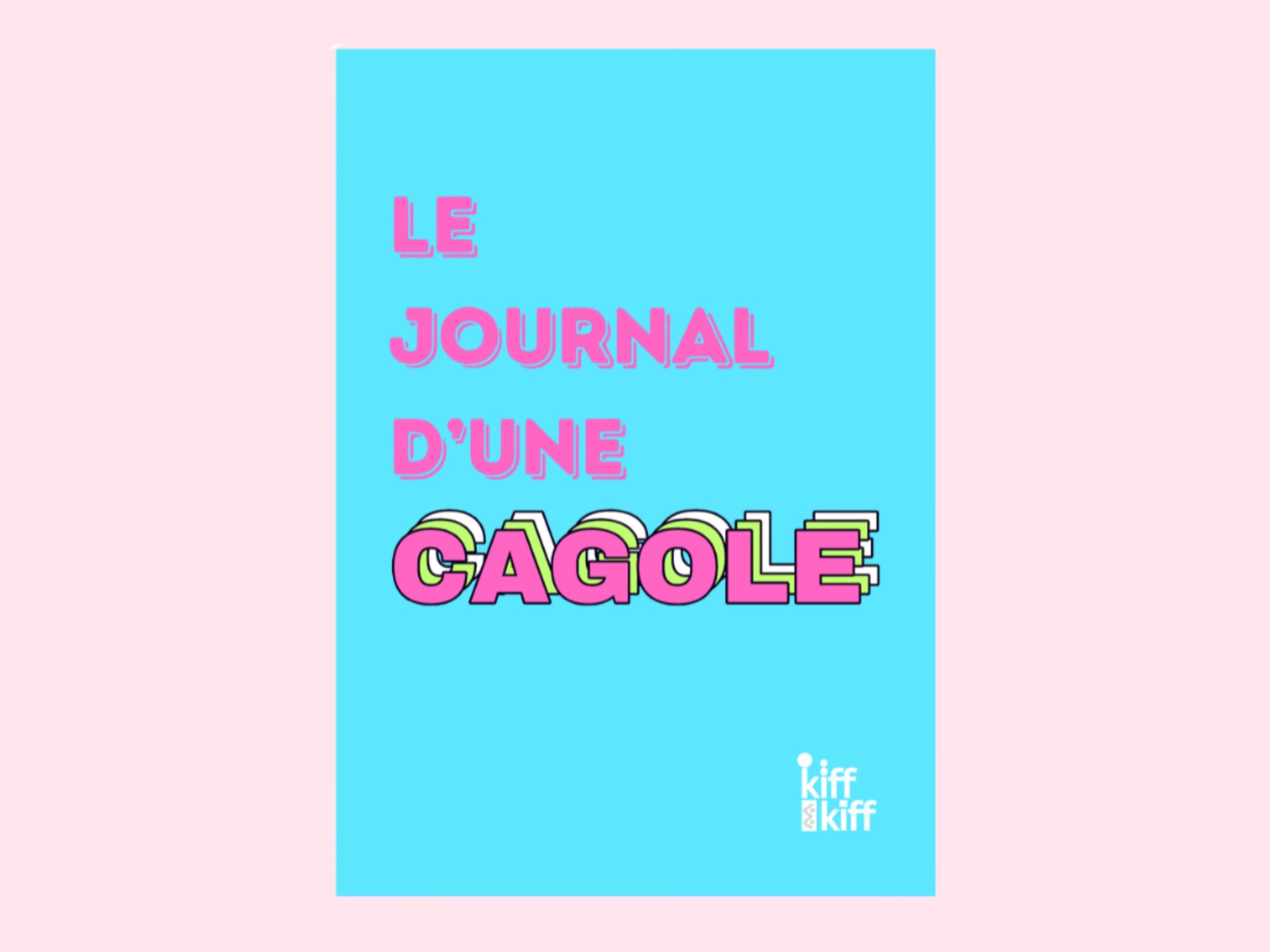 Carnet de note le journal d'une cagole