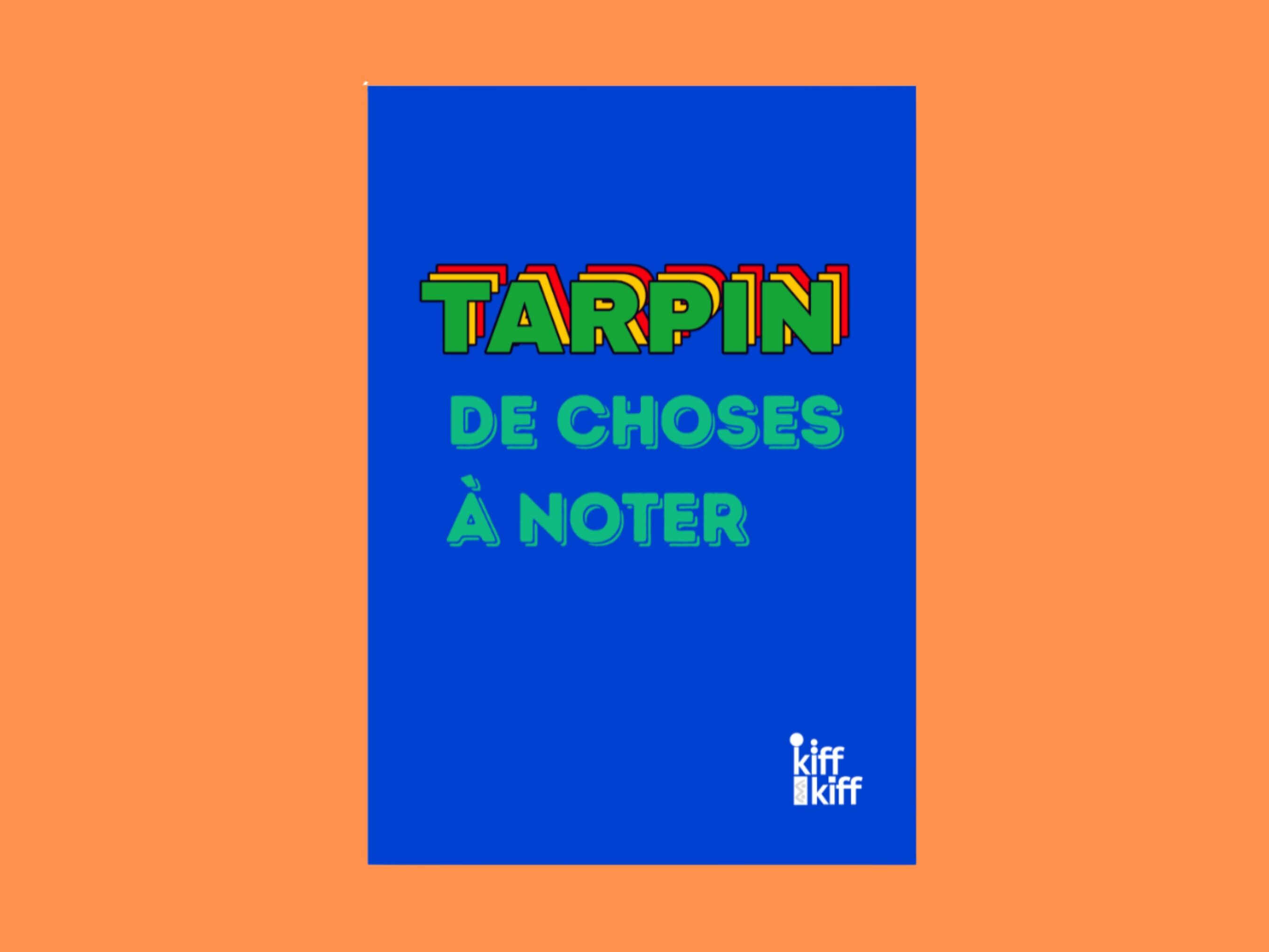 Carnet de note Tarpin de choses à noter