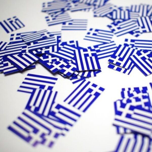 Tischkonfettipapier, 150 Stück, Griechenland