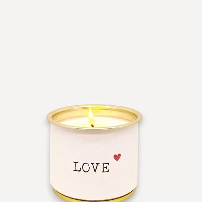 Love vegetable candle - Rose