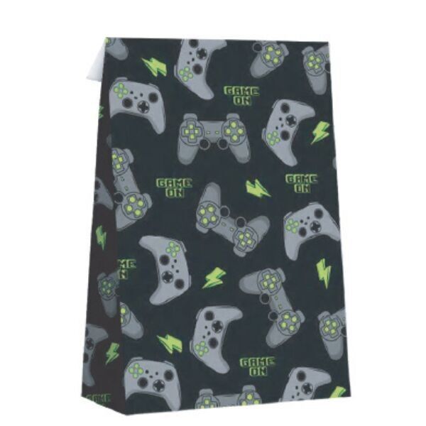 8 bolsas de papel para fiestas - Juegos