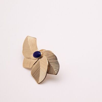 Broche SYCOMORE Midnight blue