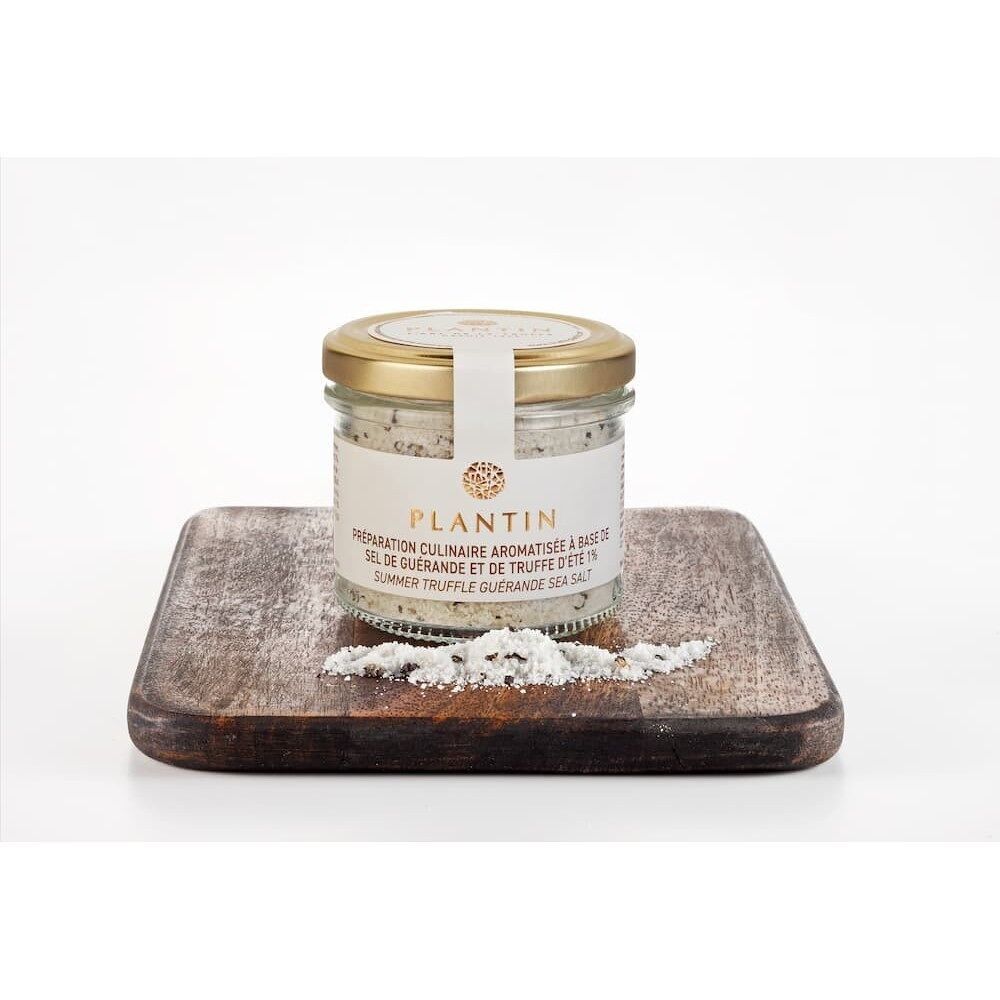 Guérande sea salt with summer truffle 100g flavoured