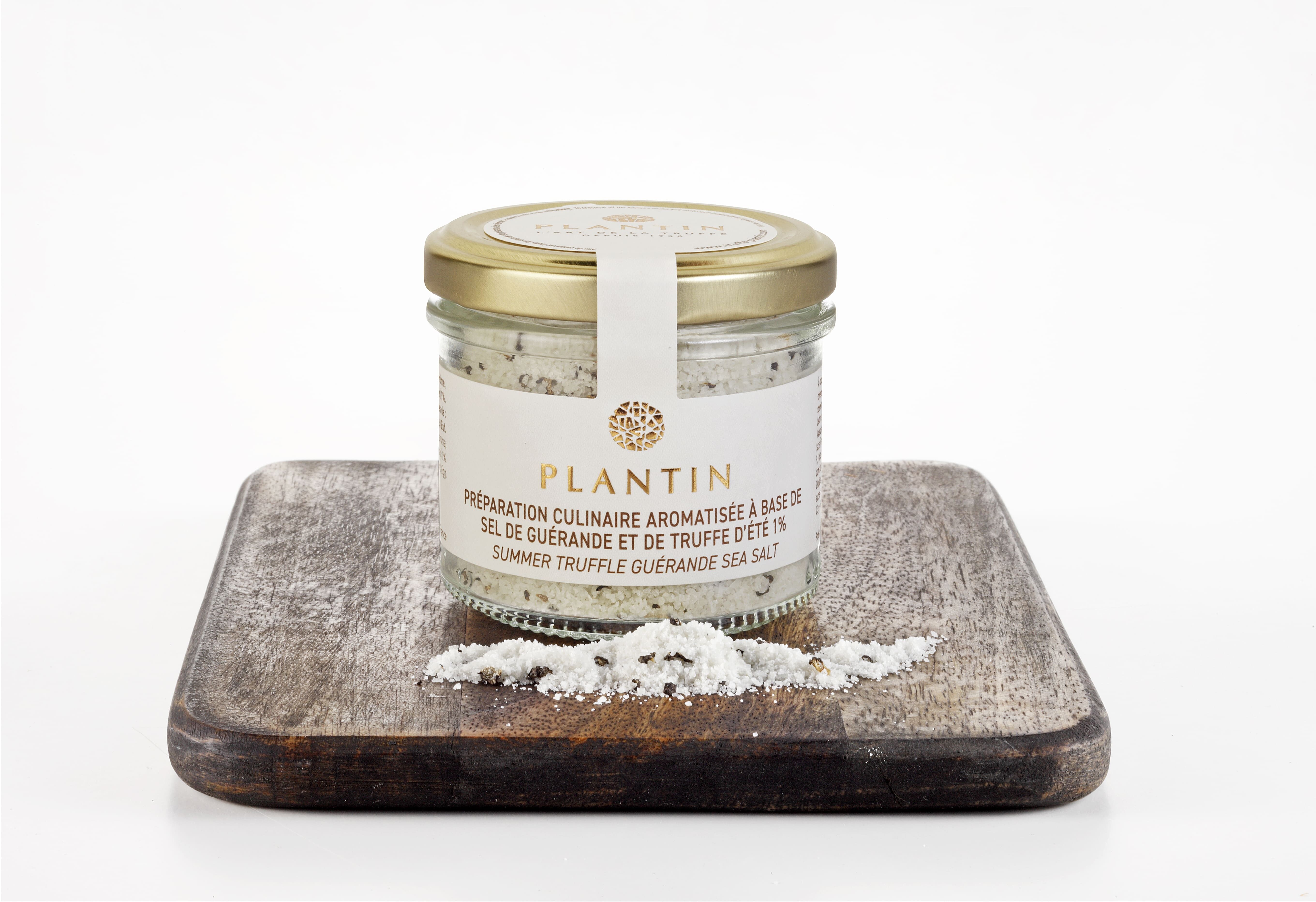Guérande sea salt with 1% summer truffle, flavored, 50g