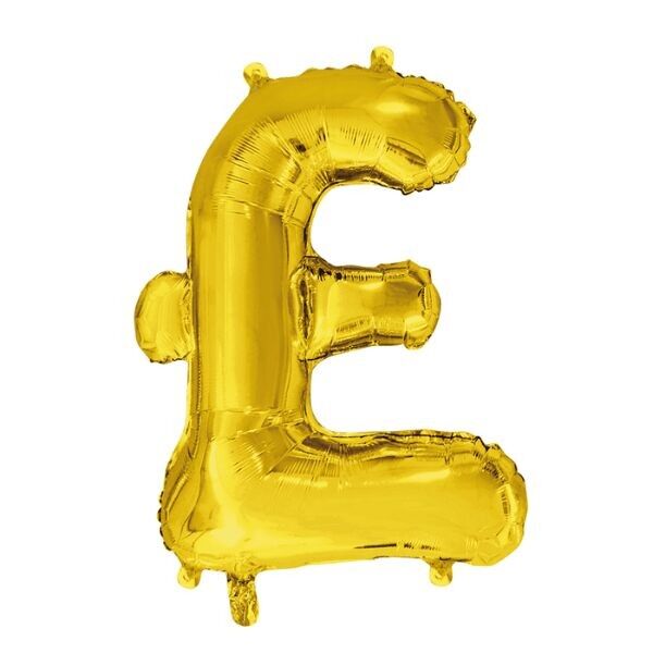 Globo metalizado de 34 pulgadas, color oro