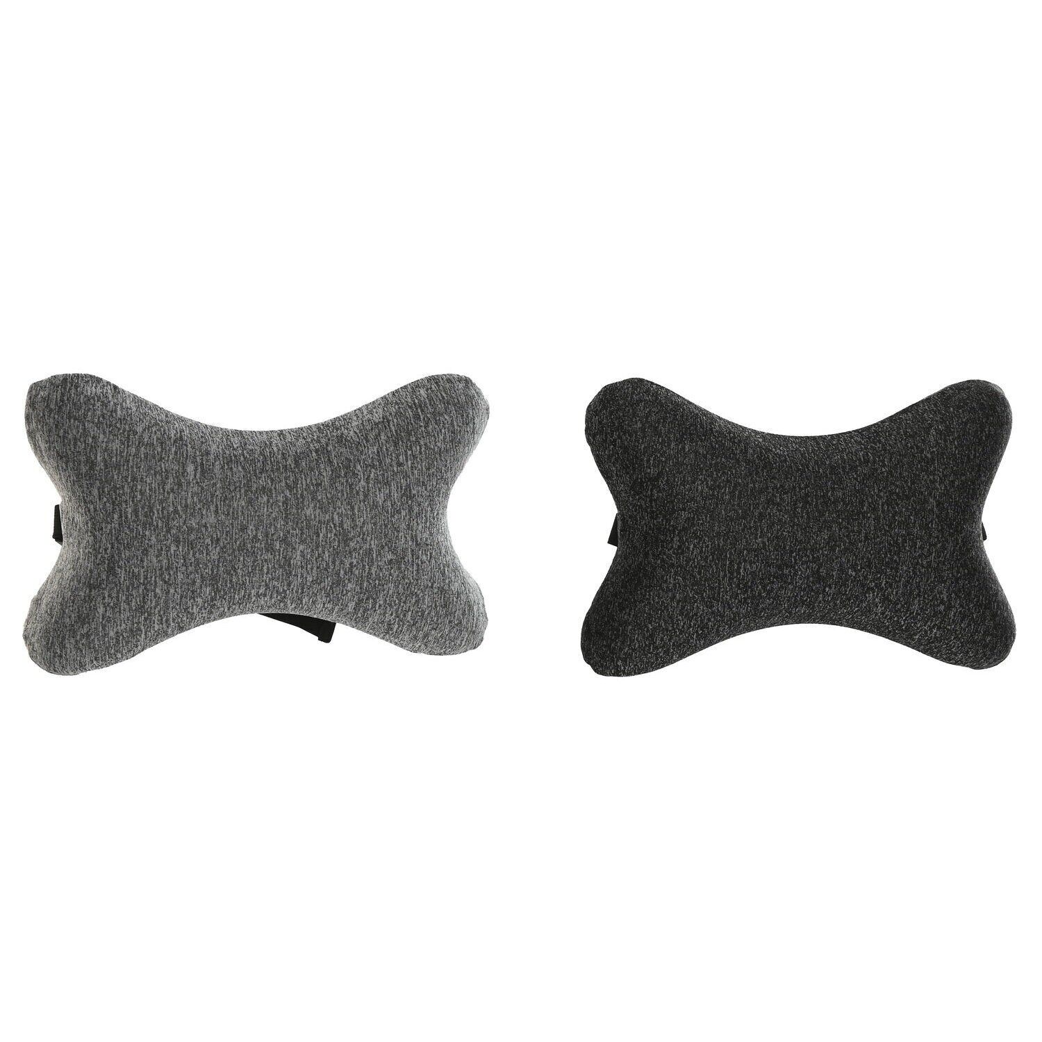 Polyester travel cushion 28x20x10 memory foam 2 assorted RC218981