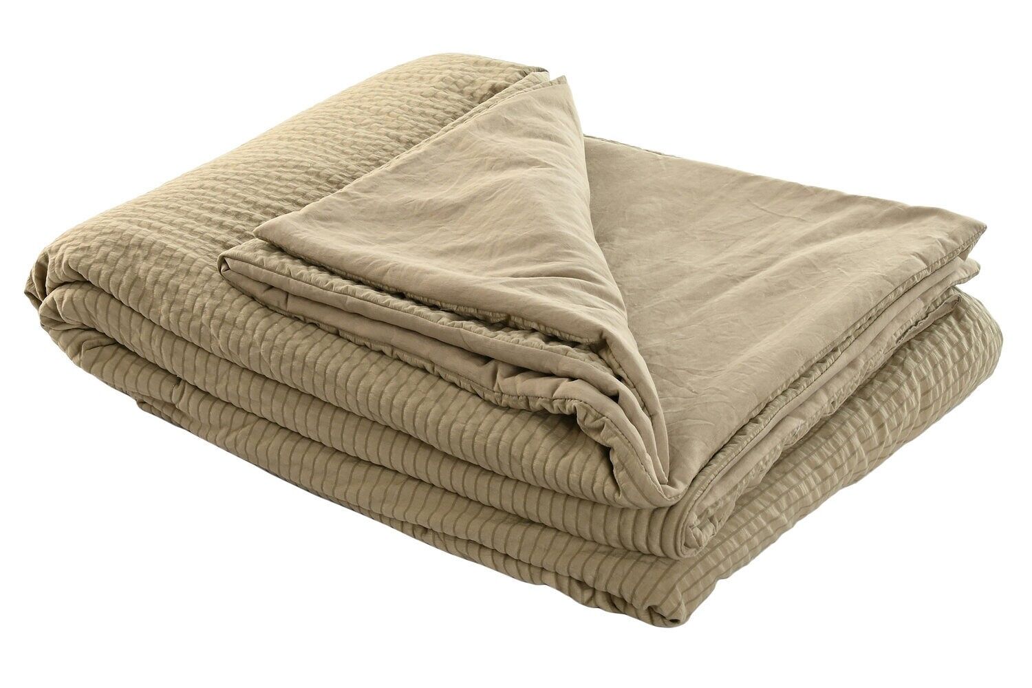 Couette en polyester 180 x 260 cm, 120 g/m², beige TX219549