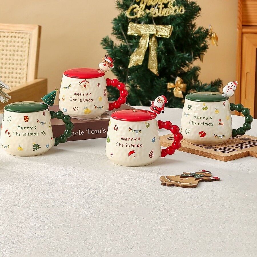 Weihnachtstasse aus Keramik