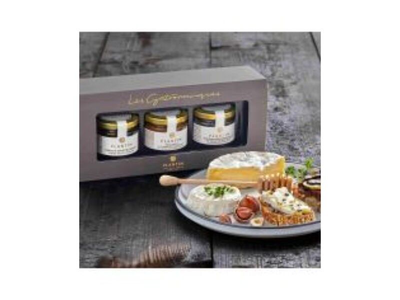 Truffle and cheese trio gift set