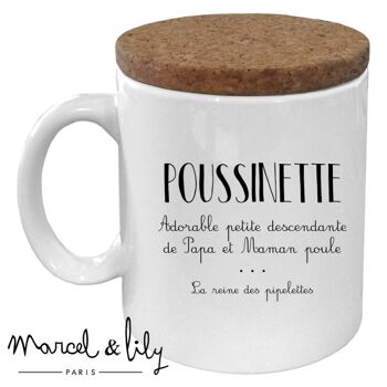 Mug céramique - message - Poussinette 2