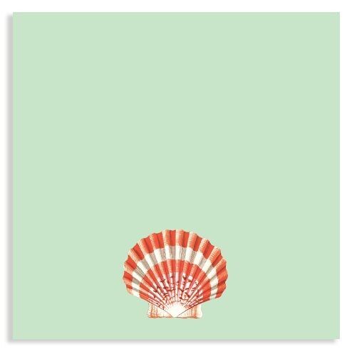 Blocco note Pilgrim (conchiglia) 10x10cm