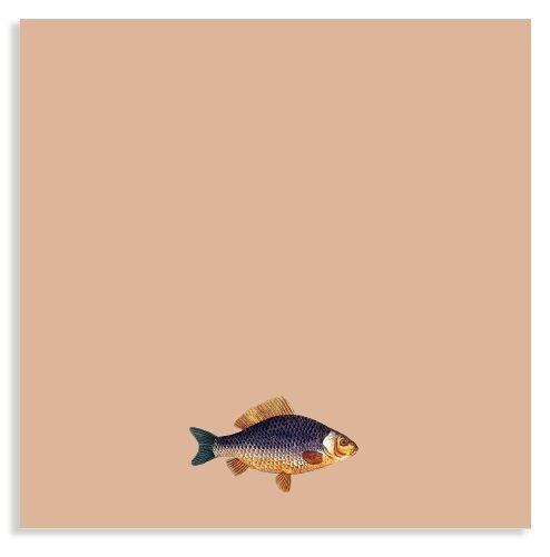 Notizblock 10x10cm Cyprus (Fisch)