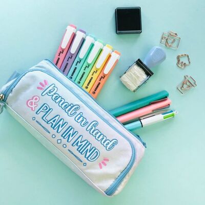 Pencil Case - Pencil in Hand, Plan in Mind