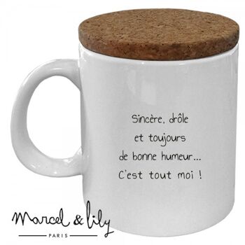 Mug céramique - message - Soeur trop géniale 2