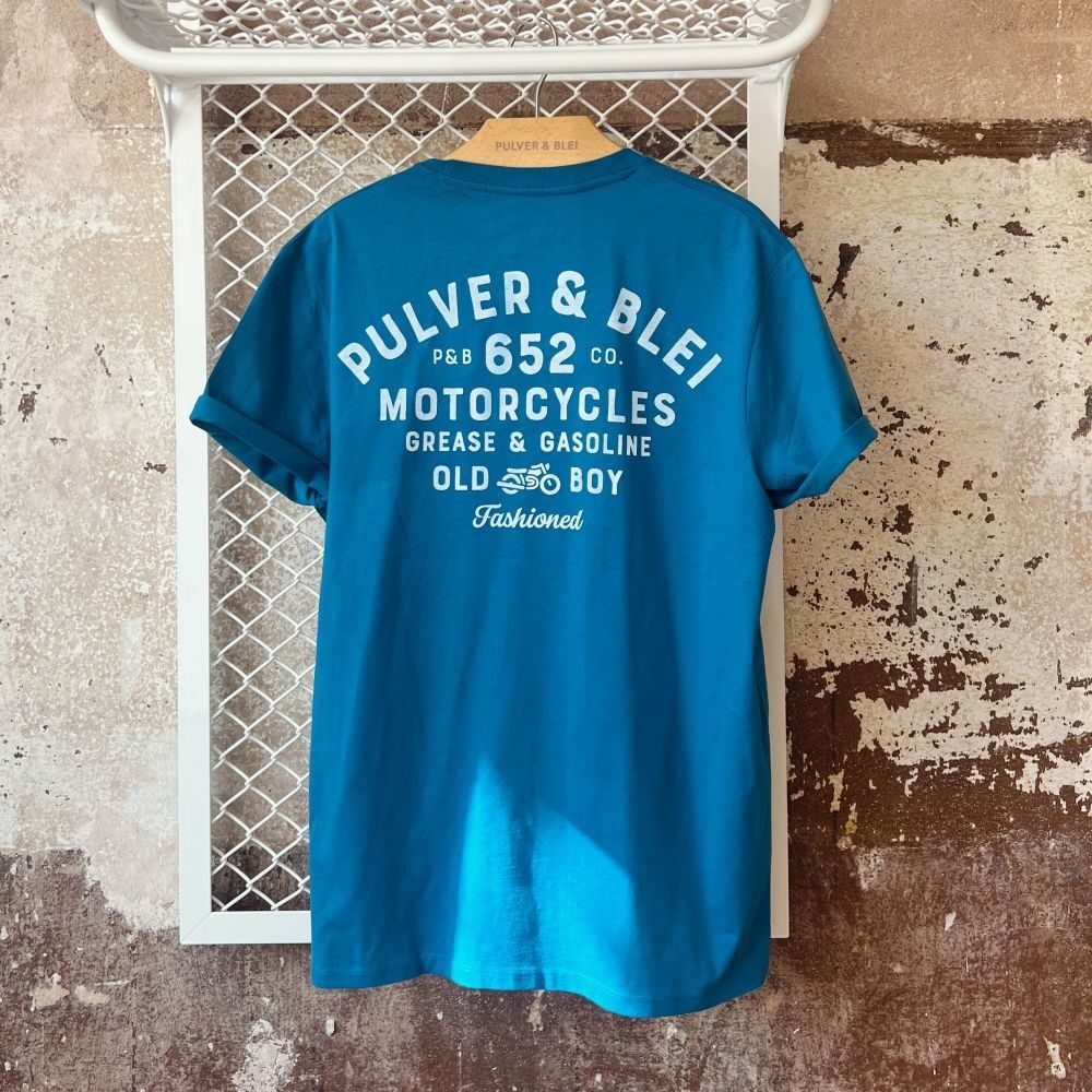 Graisse et essence - Bleu dérive