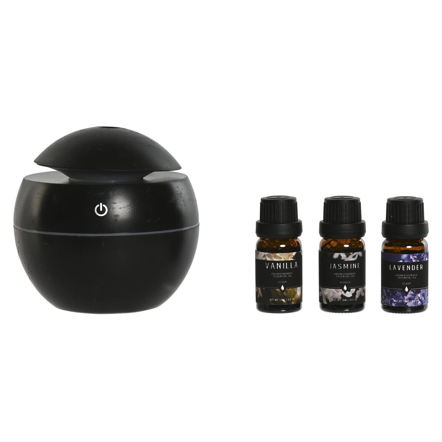 Aroma diffuser set 4 pvc 10x10x12 10ml humidified DA217283