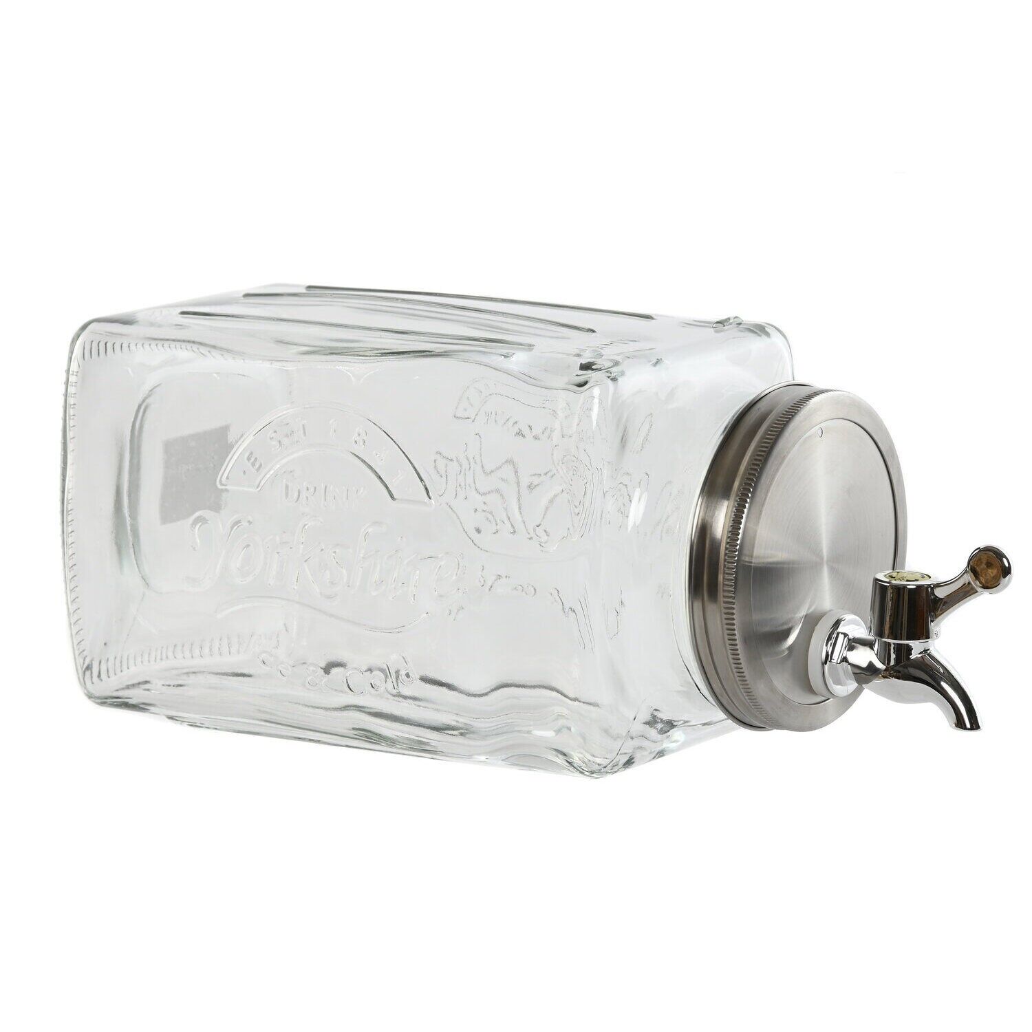 Glass drinks dispenser 13x13.5x32.5 3.2l PC217539