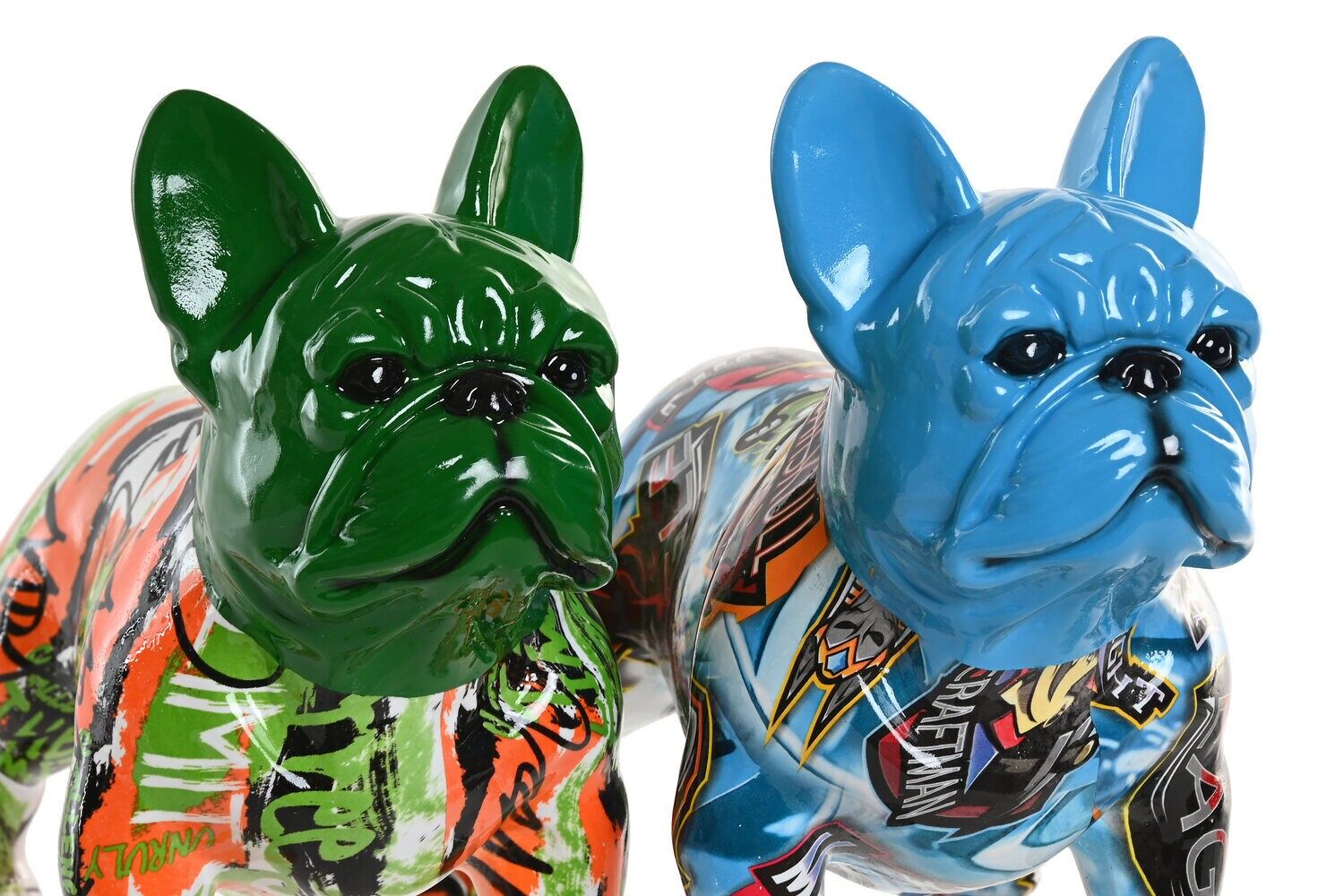 Buy wholesale Resin figure 12x25x21 bulldog 2 assortment FD222606