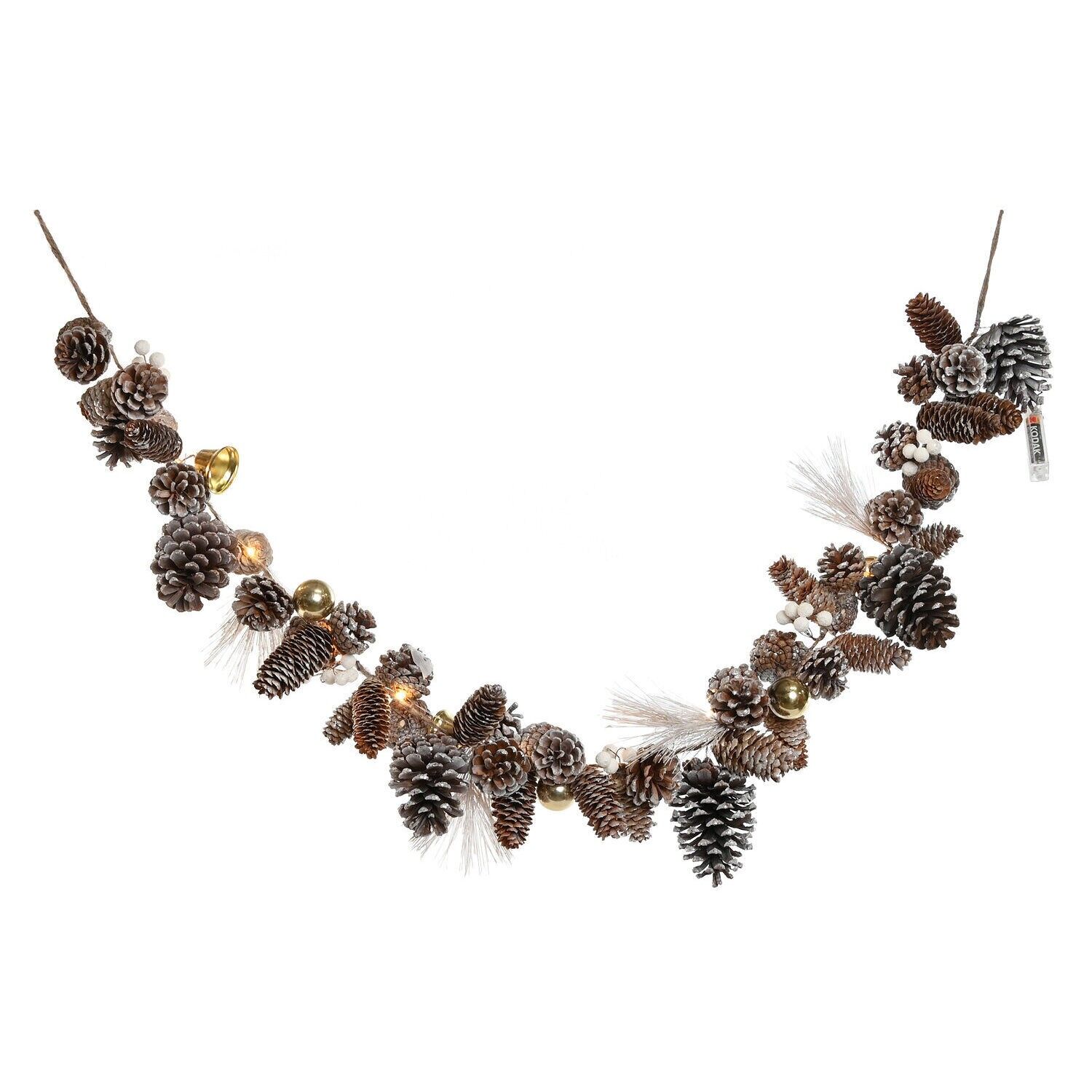 Pineapple LED Garland 8x8x120 120cm Natural - Christmas Decoration - NV214323