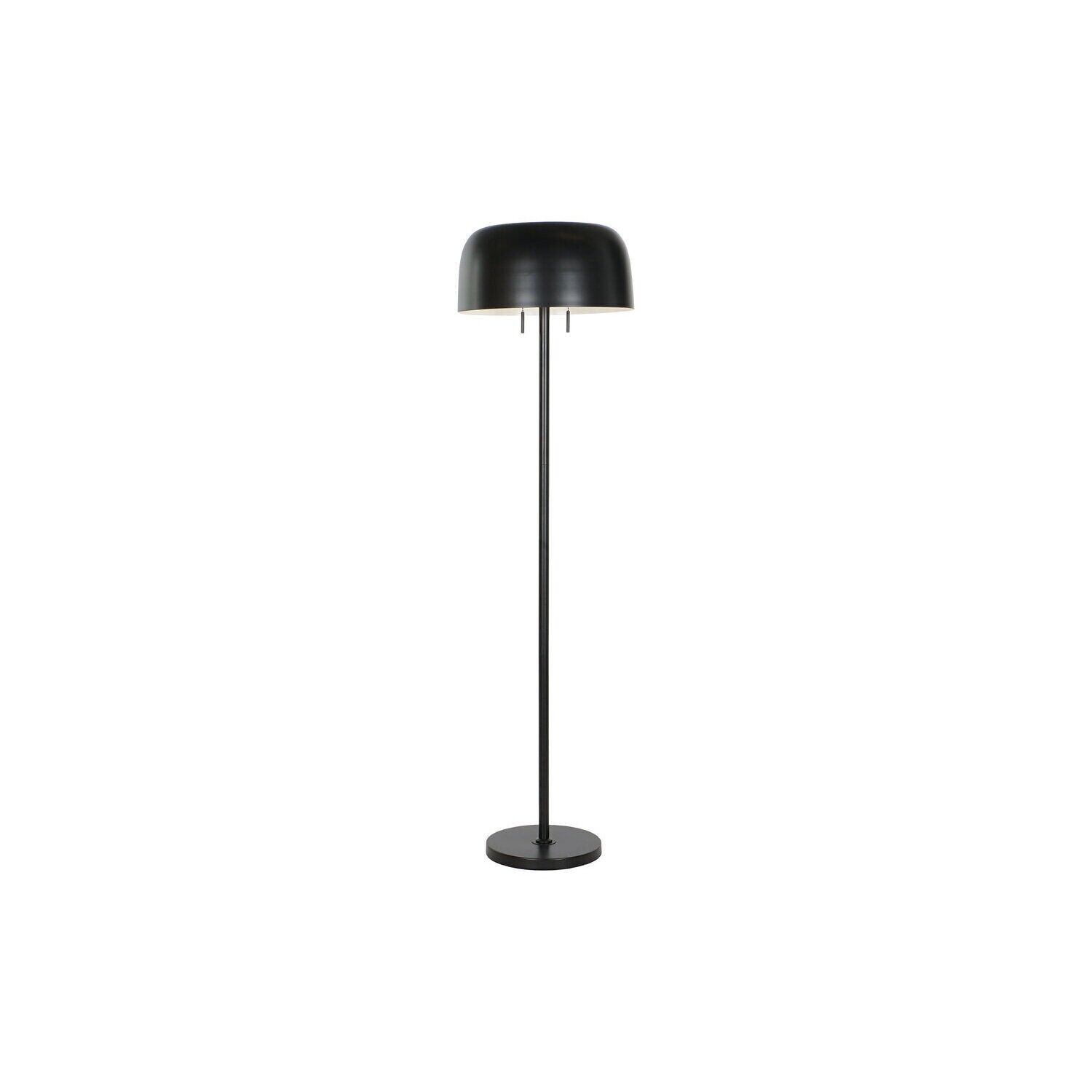 Metal floor lamp 40x40x150 black mushroom LA207926