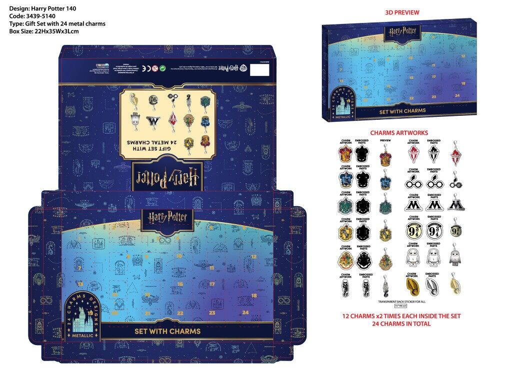 HP Adventskalender-Schlüsselanhänger